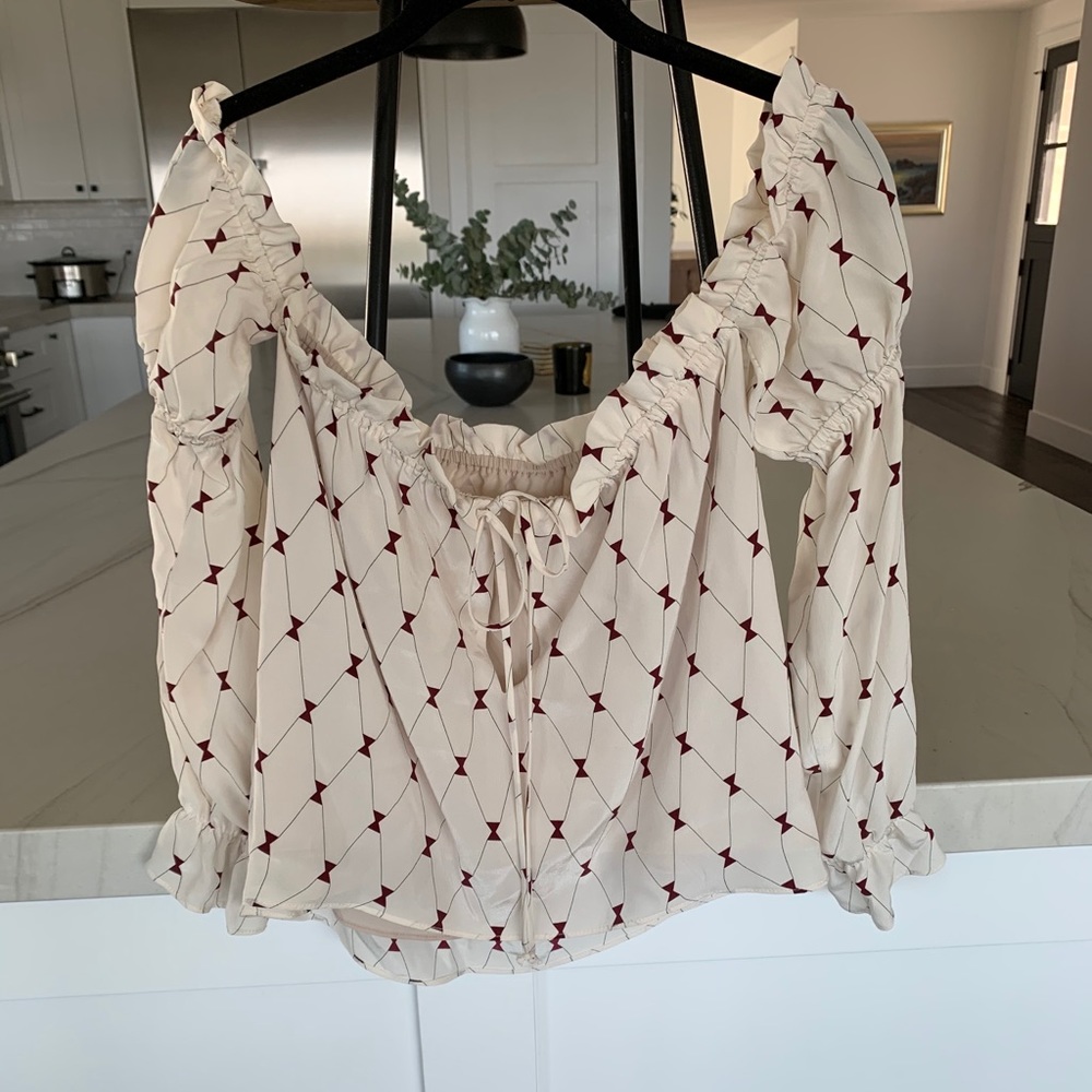 Stone Cold Fox Off Shoulder Top